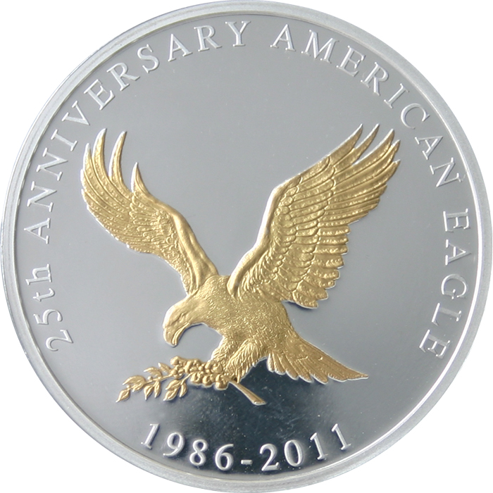 American Eagle Exkluzivní sada zlatých mincí 25. výročí Proof 2011